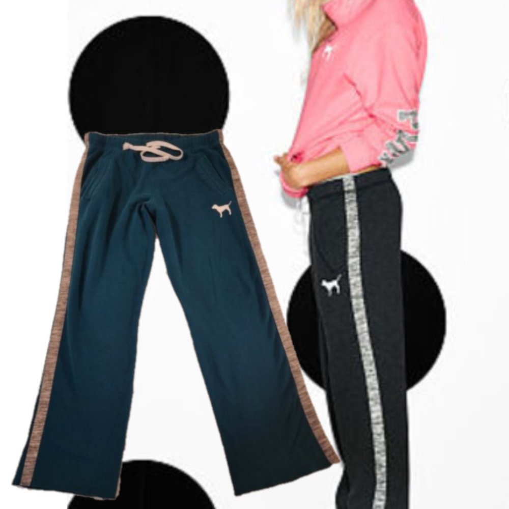 Victoria Secret Pink M* Teal* boyfriend relaxed sweats* Like New